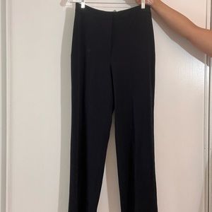 Dark navy dress pants.